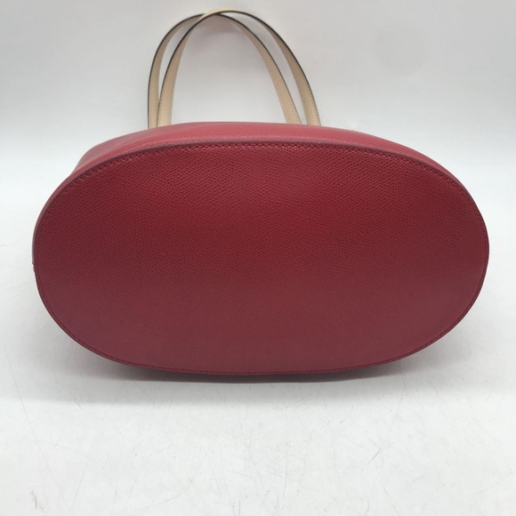 Michael Kors leather jet set tote burgundy - Picture 4 of 6